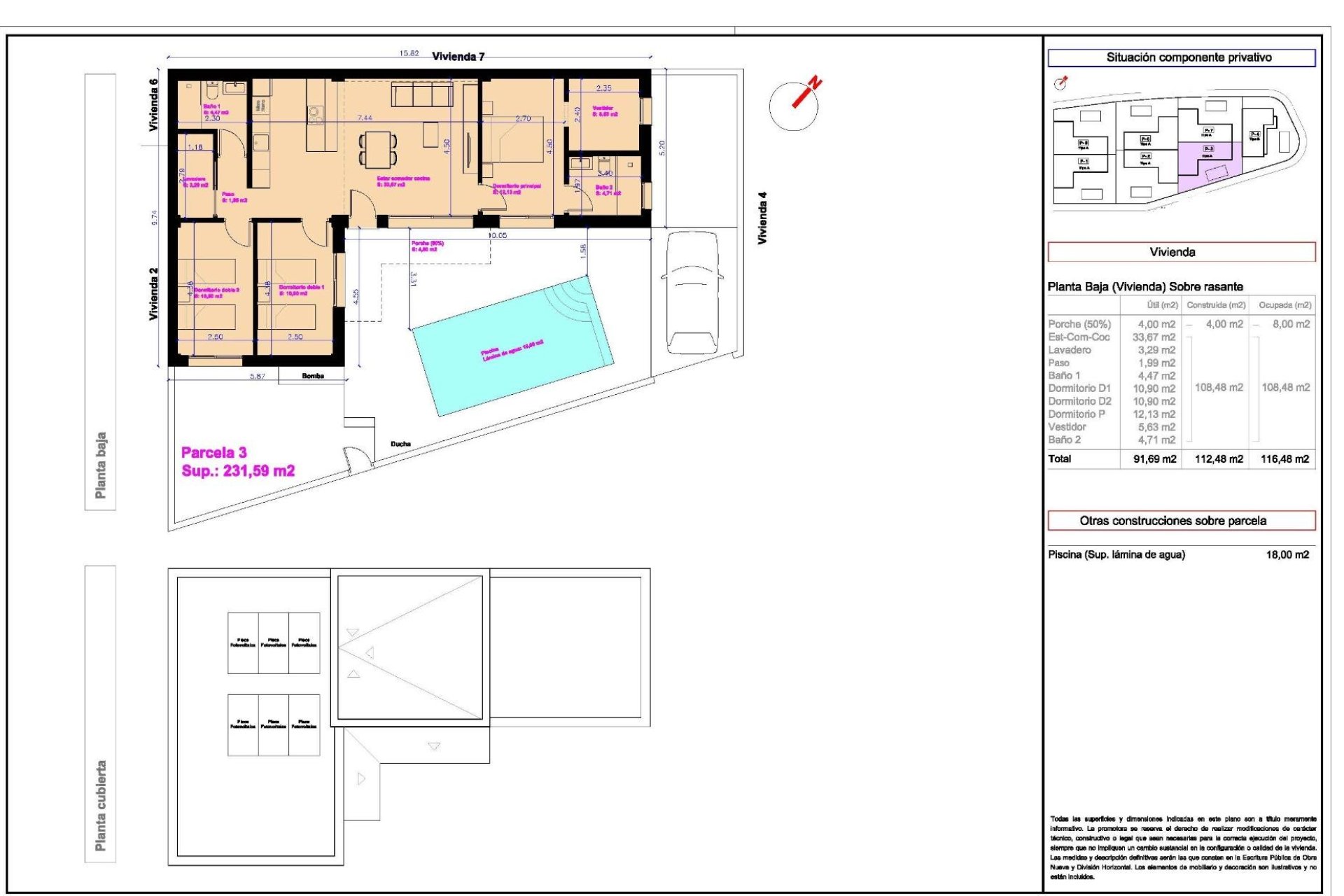 Obra nueva - Casa Quad -
Daya Nueva
