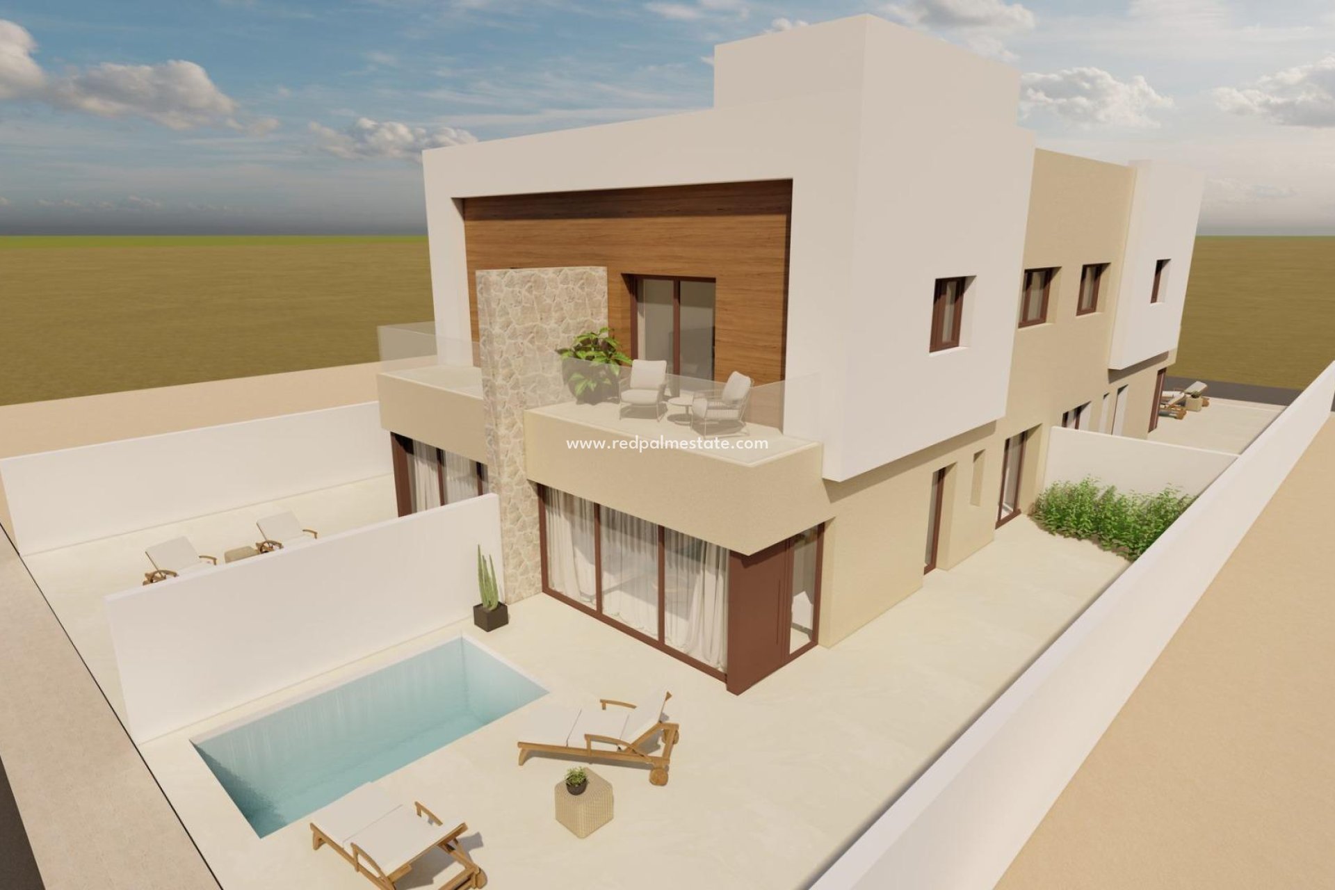 Obra nueva - Casa Quad -
San Javier - pueblo