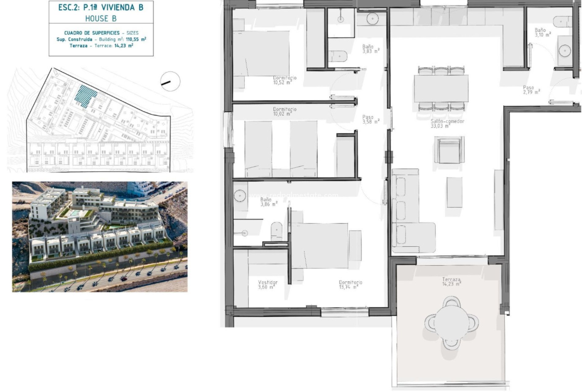 Obra nueva - Departamento -
Aguilas - El Hornillo