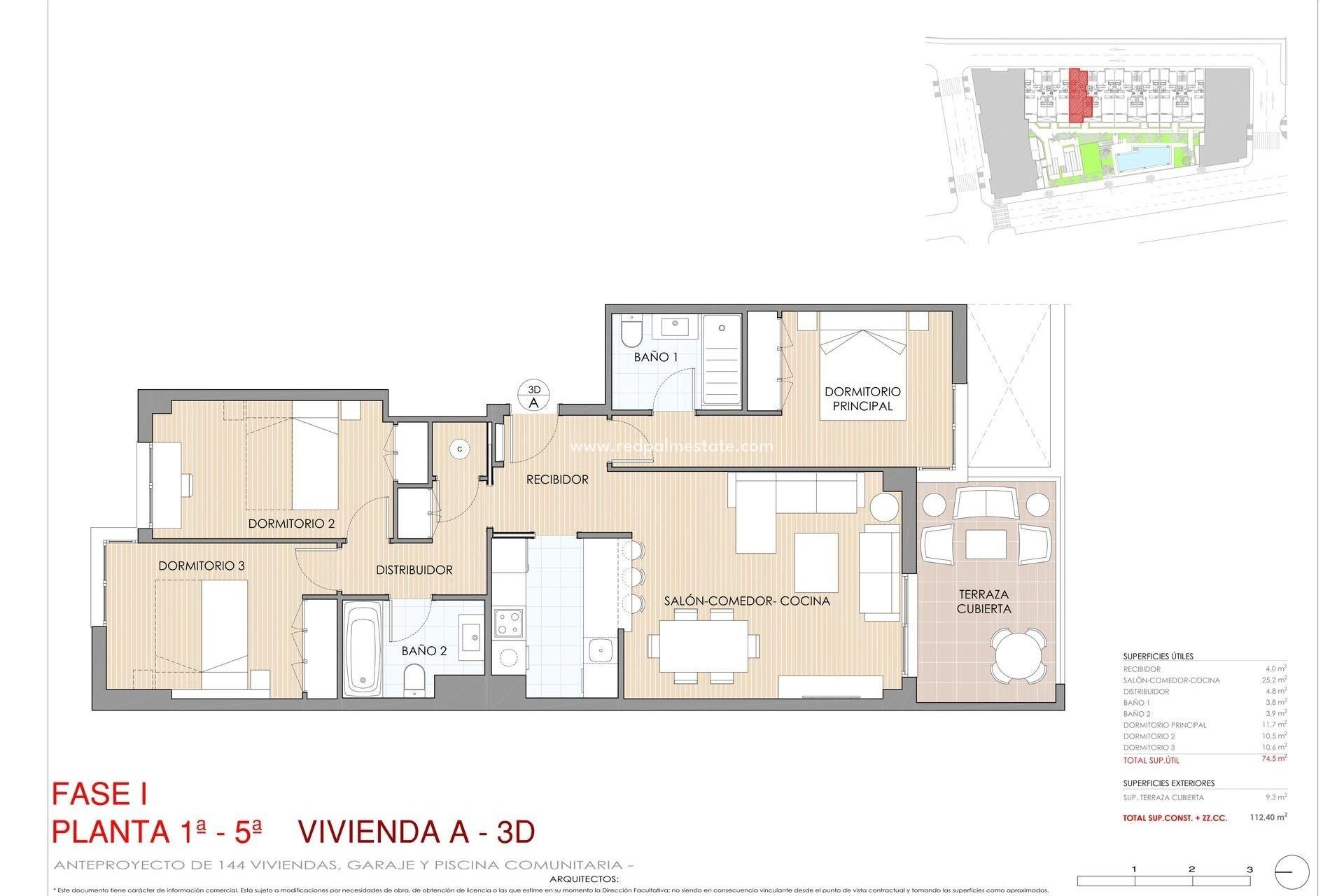 Obra nueva - Departamento -
Aguilas - Isla Del Fraile