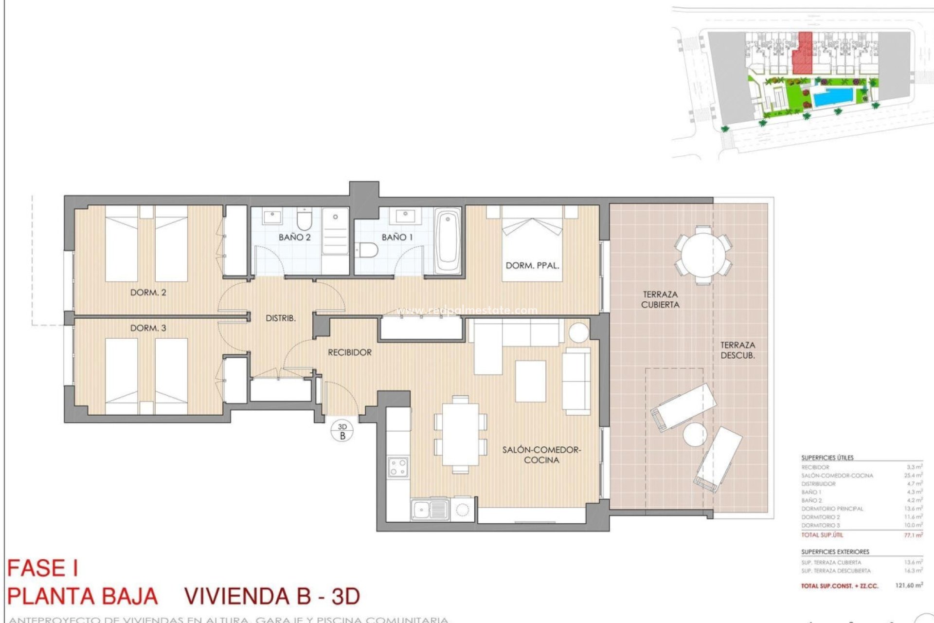 Obra nueva - Departamento -
Aguilas - Isla Del Fraile