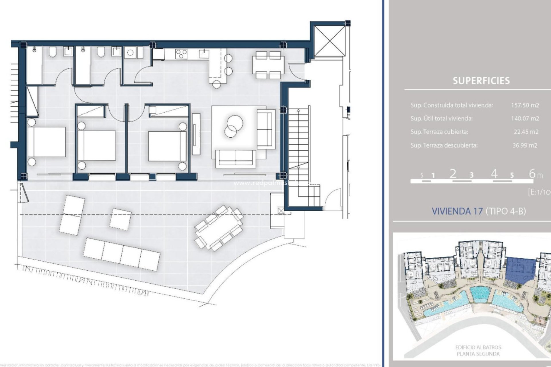 Obra nueva - Departamento -
Arenal d´en Castell - pueblo