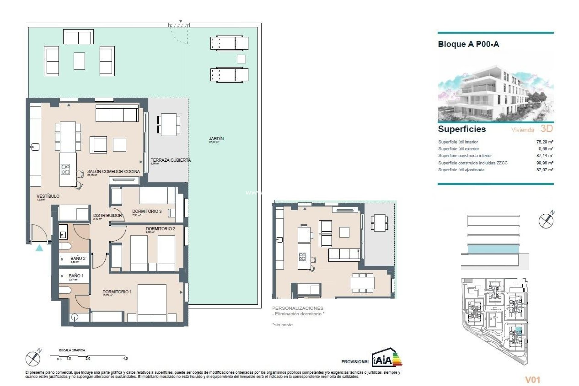 Obra nueva - Departamento -
Benicassim - Almadraba