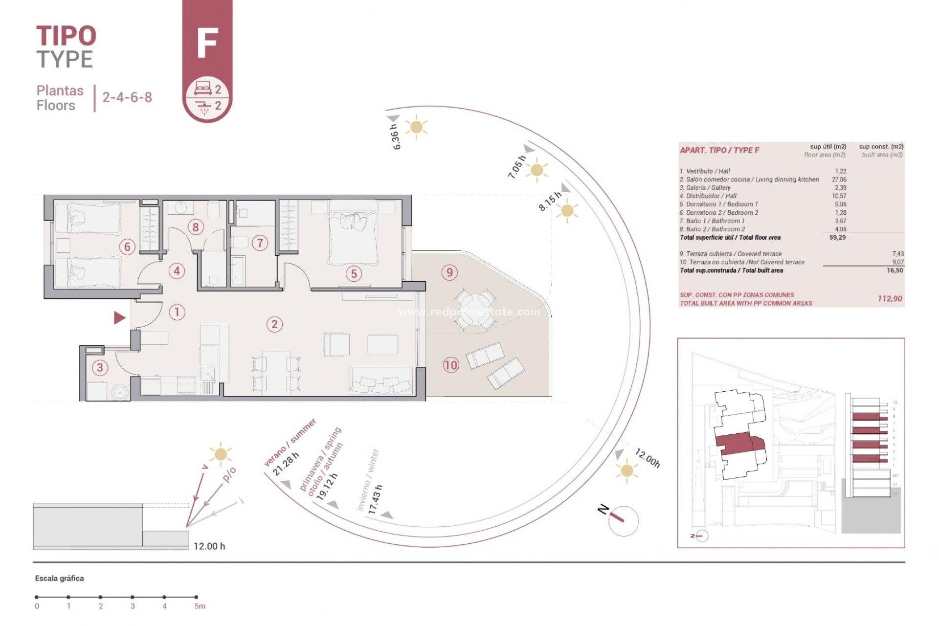 Obra nueva - Departamento -
Calpe - Manzanera