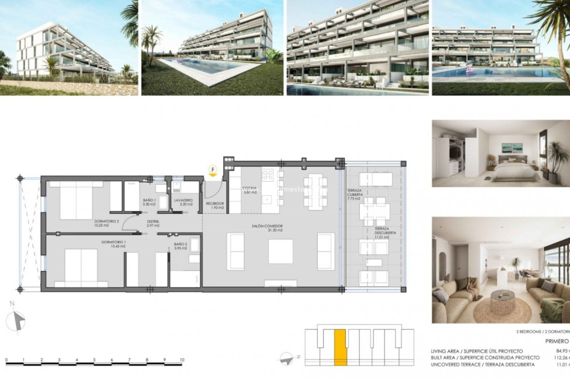 Obra nueva - Departamento -
CARTAGENA - Mar De Cristal