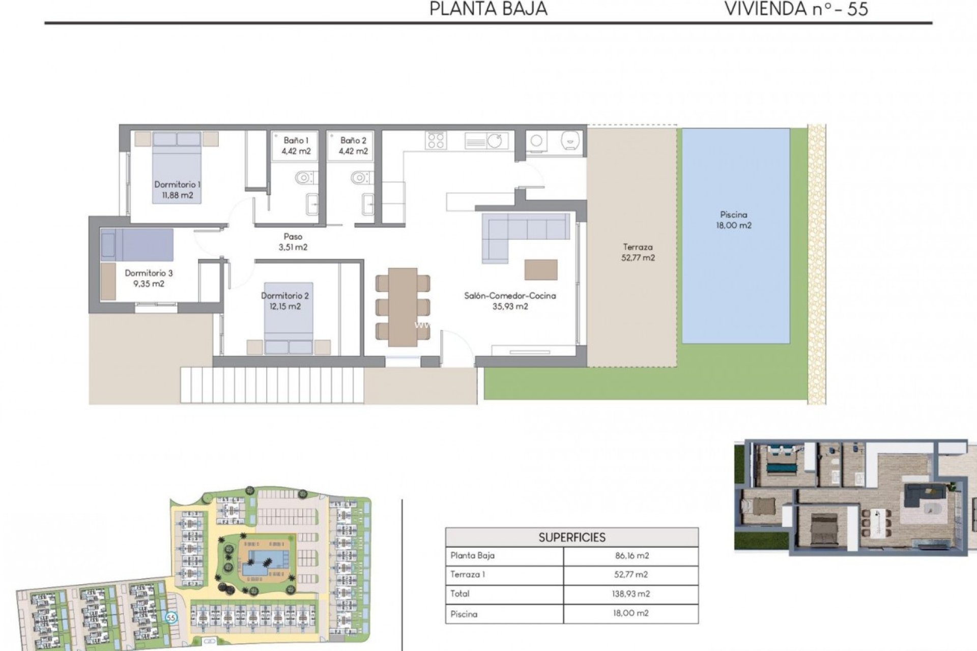 Obra nueva - Departamento -
Finestrat