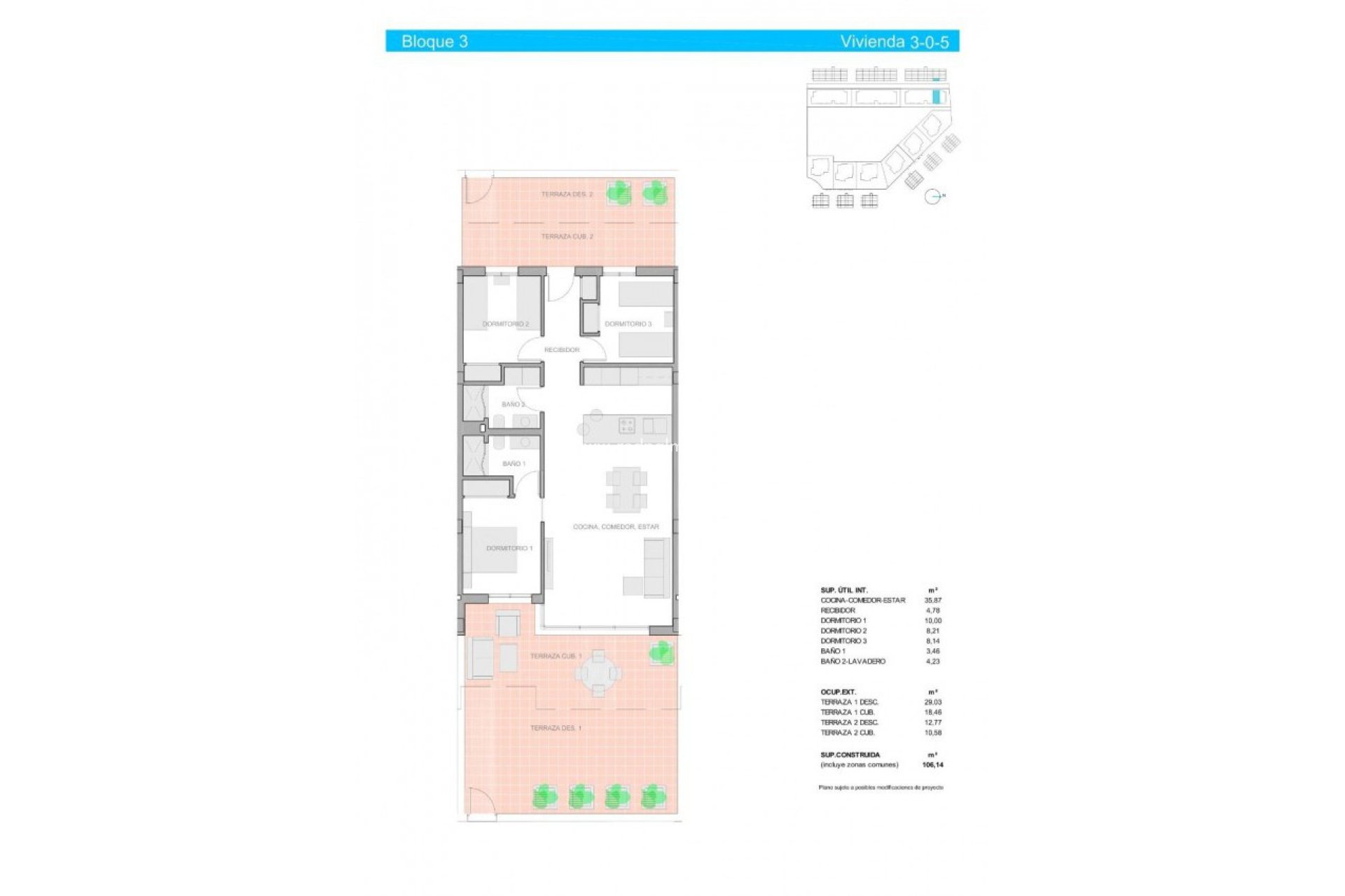 Obra nueva - Departamento -
Guardamar del Segura - El Raso