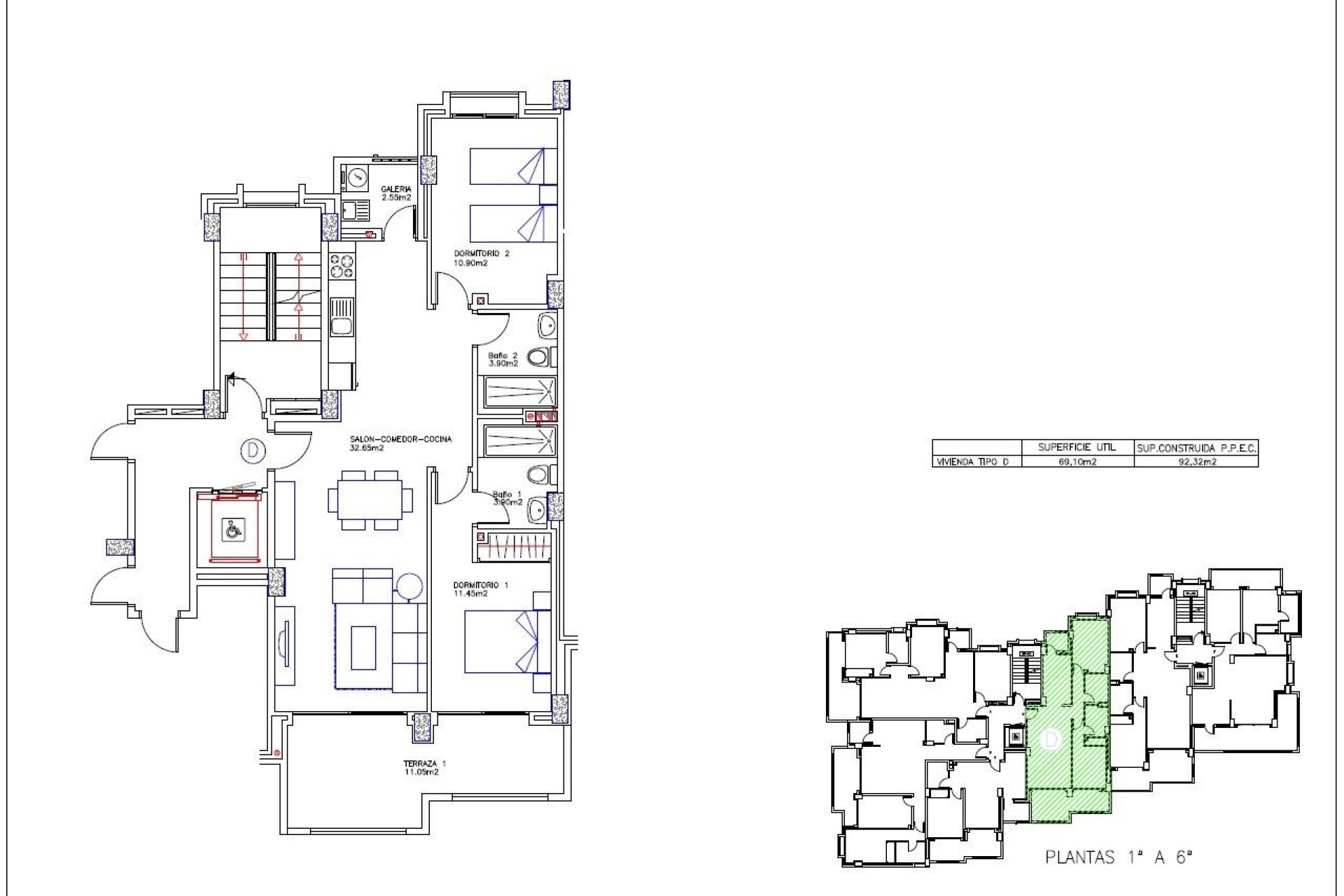 Obra nueva - Departamento -
La Manga