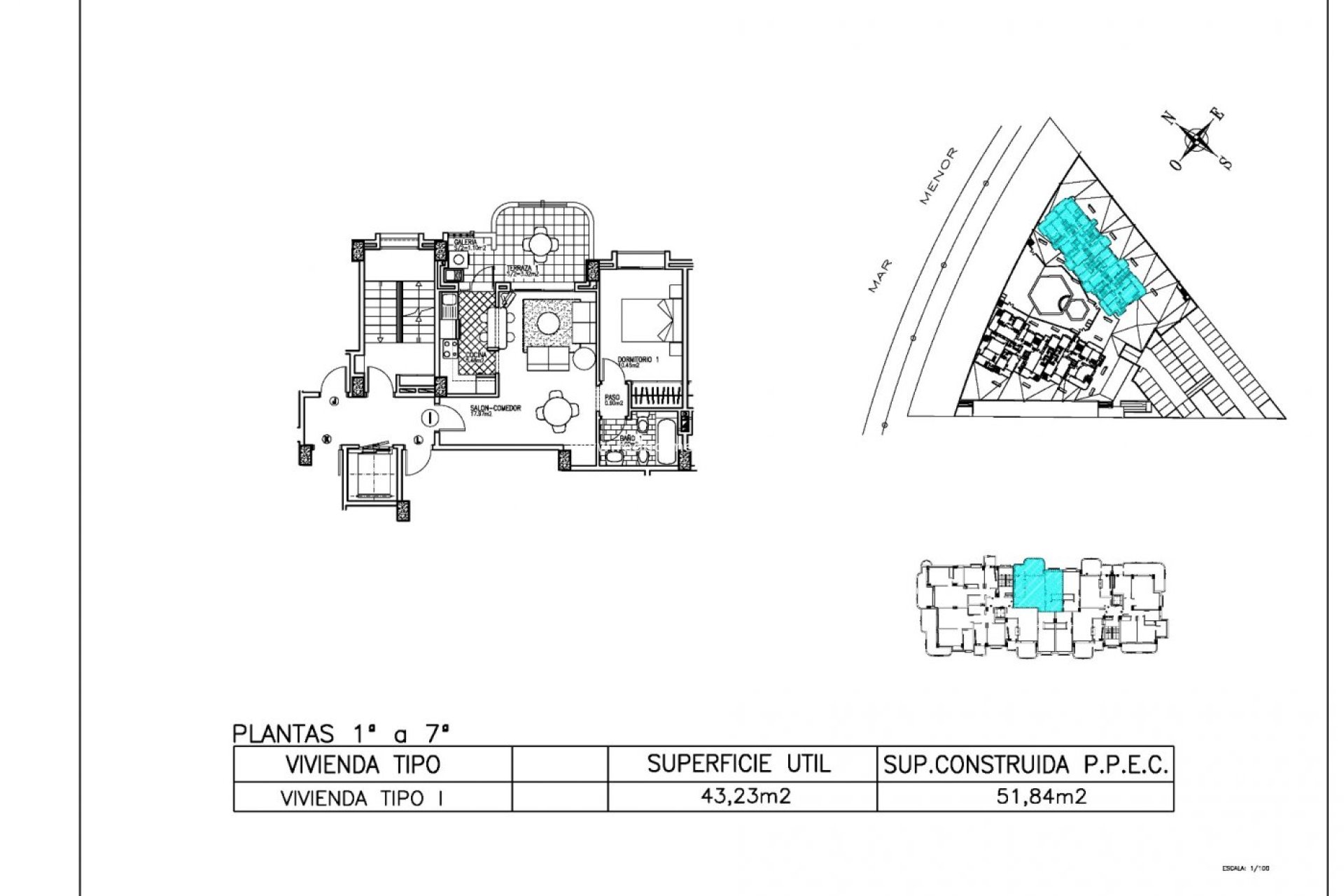 Obra nueva - Departamento -
La Manga