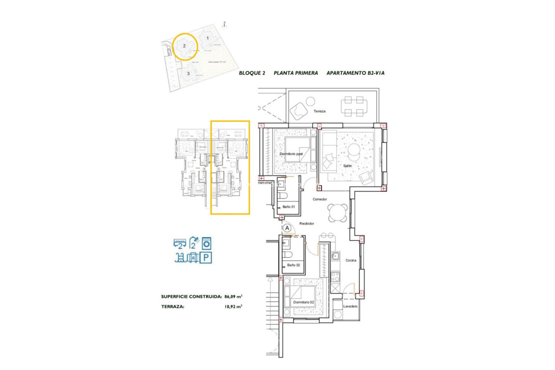 Obra nueva - Departamento -
Los Alczares - Serena Golf