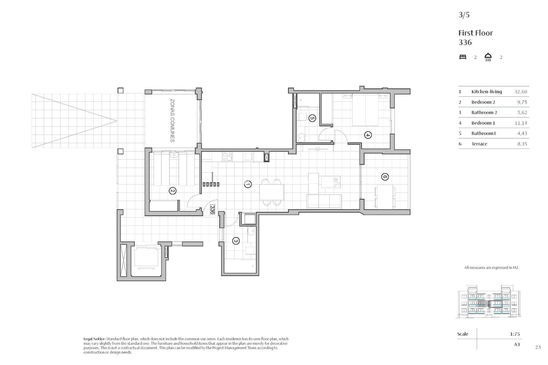 Obra nueva - Departamento -
Orihuela Costa - PAU 8