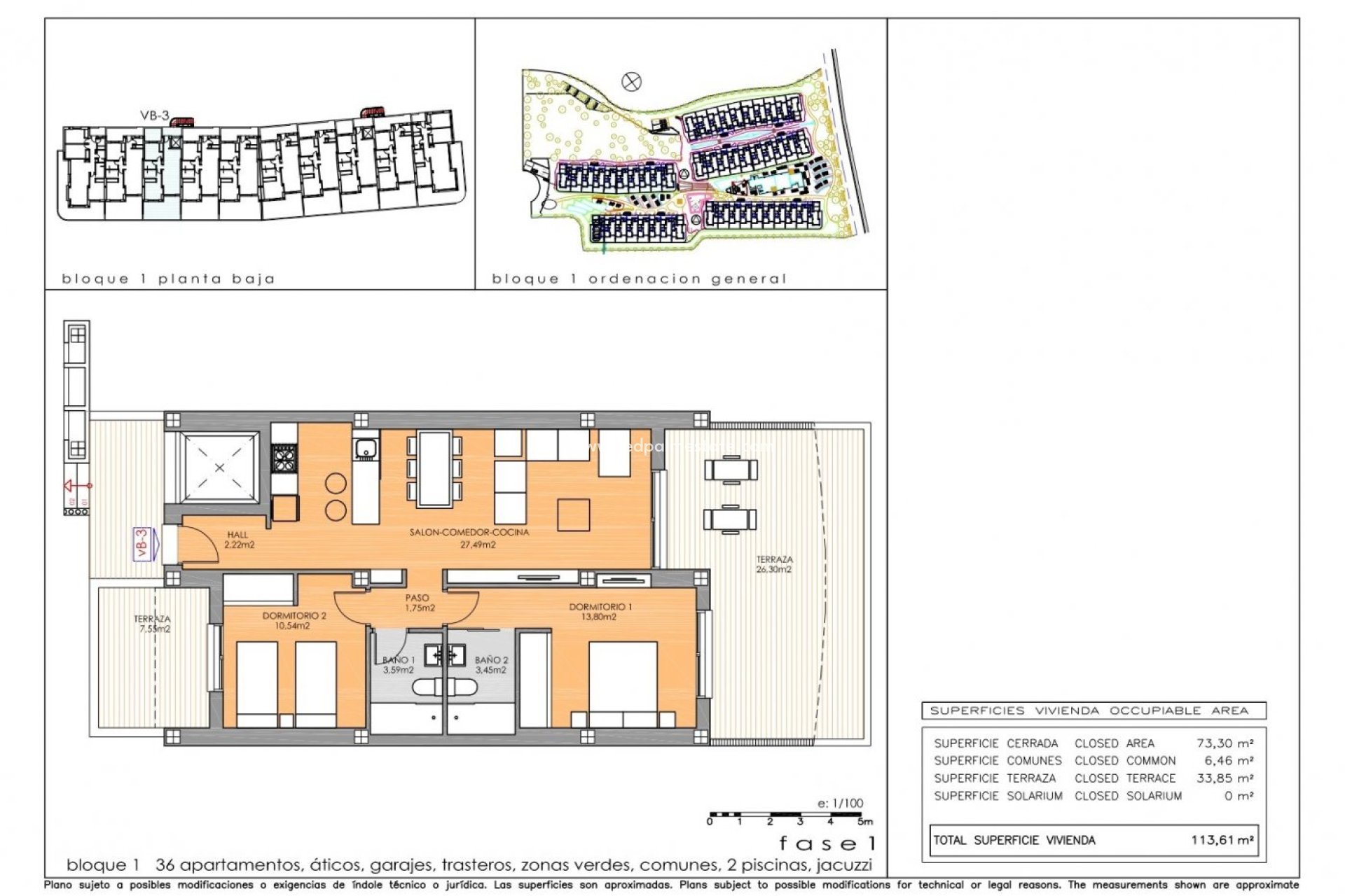 Obra nueva - Departamento -
Orihuela Costa - Playa Flamenca