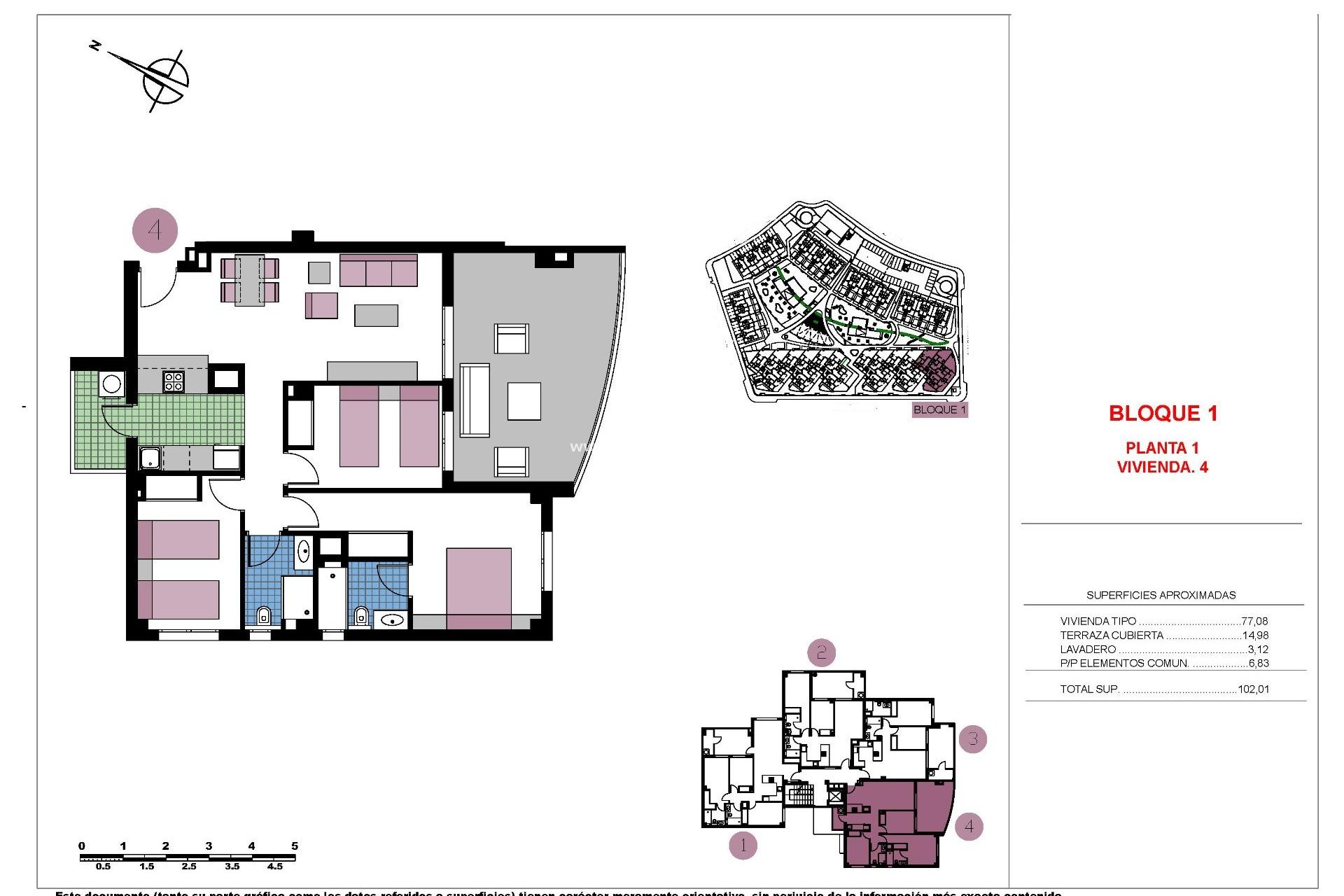 Obra nueva - Departamento -
Pilar de la Horadada - Mil Palmeras