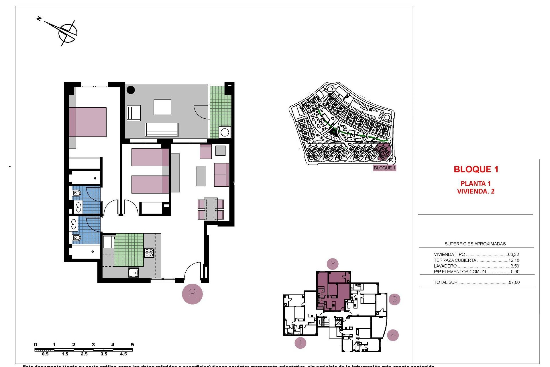 Obra nueva - Departamento -
Pilar de la Horadada - Mil Palmeras