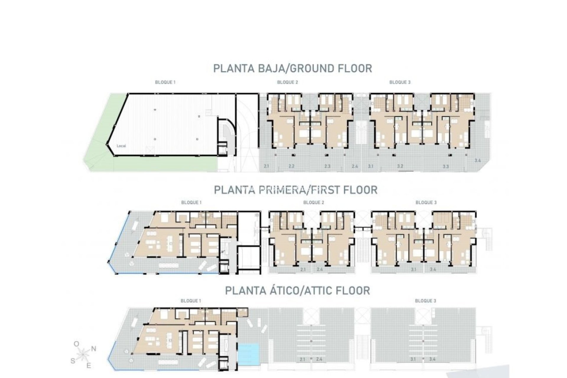 Obra nueva - Departamento -
Pilar de la Horadada