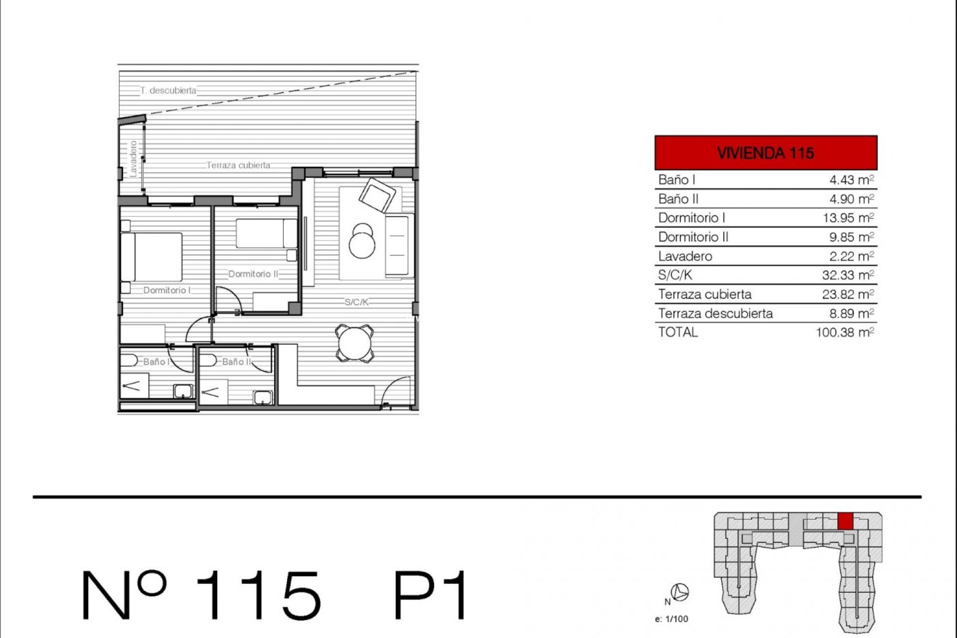 Obra nueva - Departamento -
San Miguel de Salinas - Pueblo