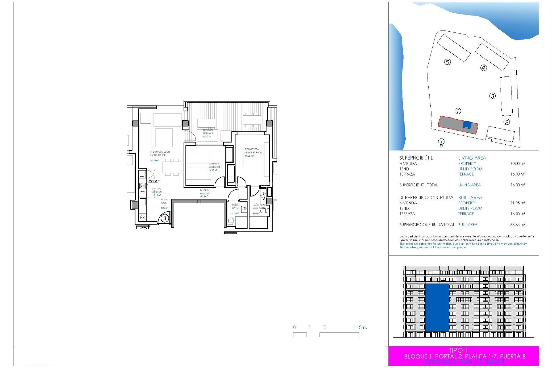 Obra nueva - Departamento -
Torrevieja - Punta Prima