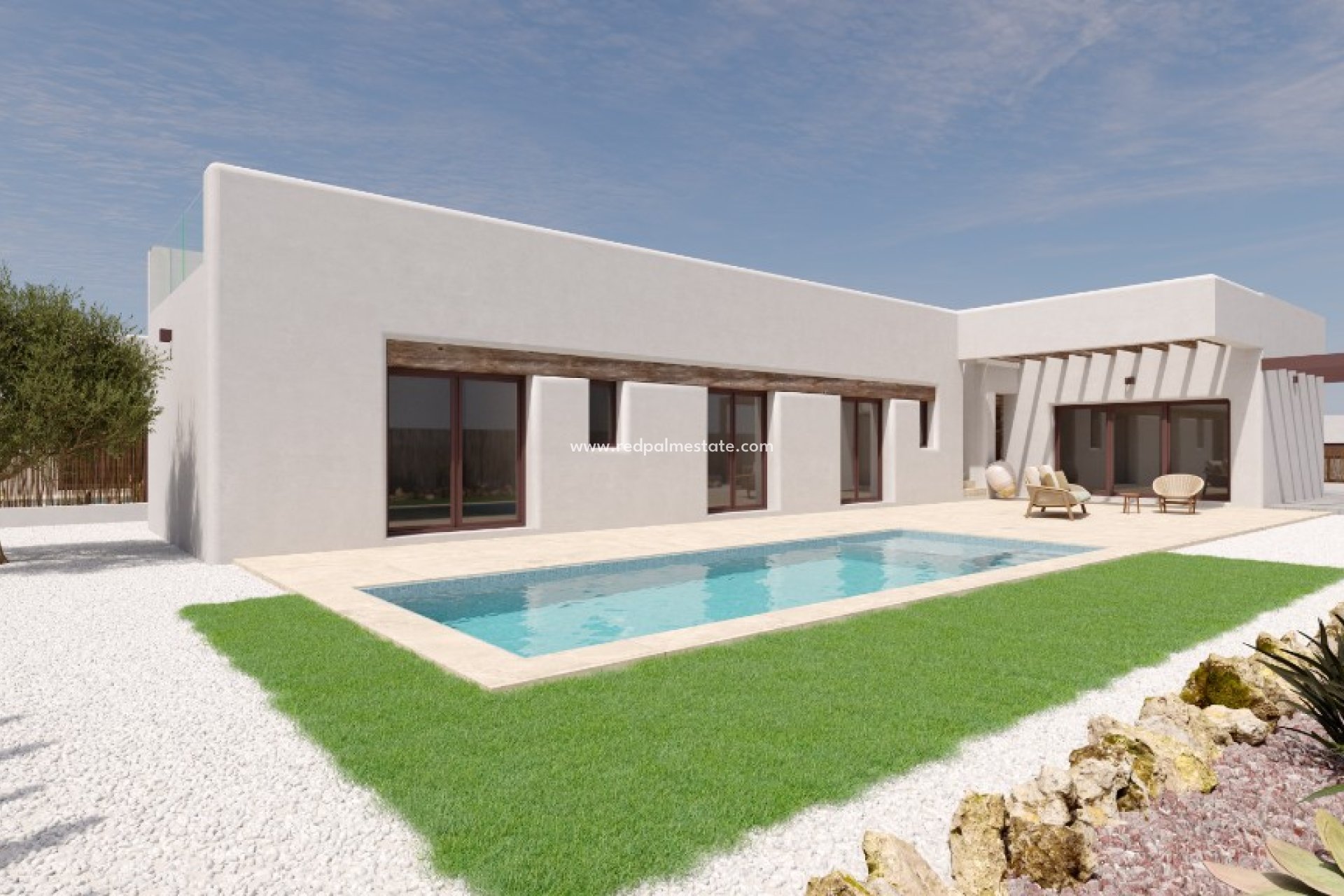 Obra nueva - Villa -
Algorfa - La Finca Golf Resort