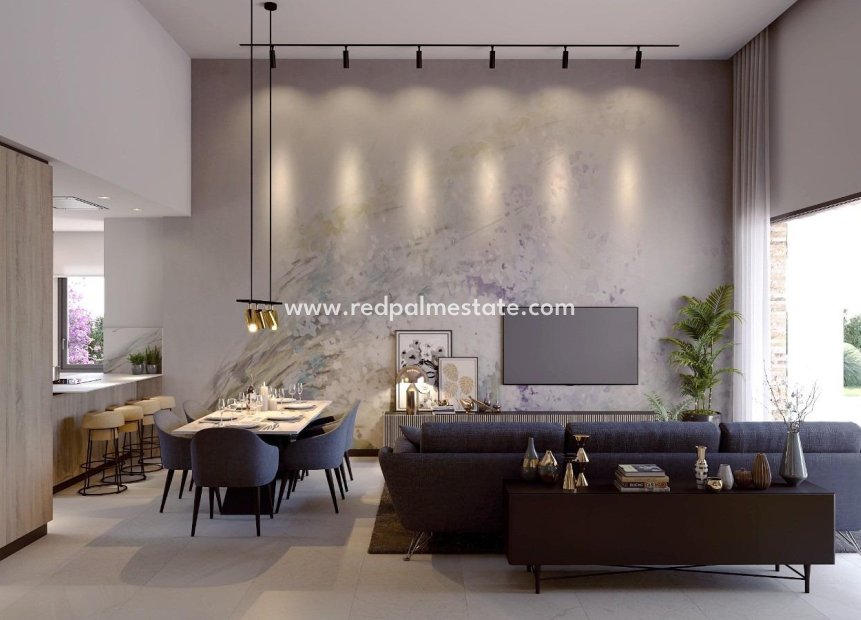 Obra nueva - Villa -
Algorfa - La Finca Golf