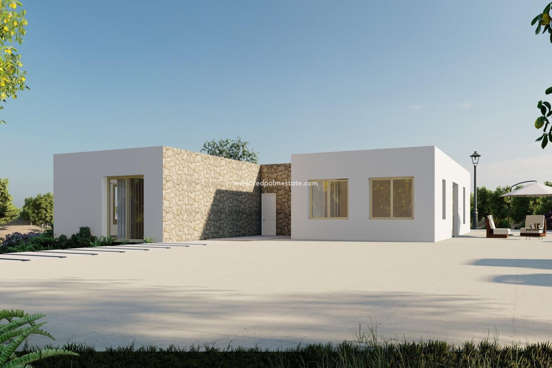 Obra nueva - Villa -
Algorfa - Lomas De La Juliana