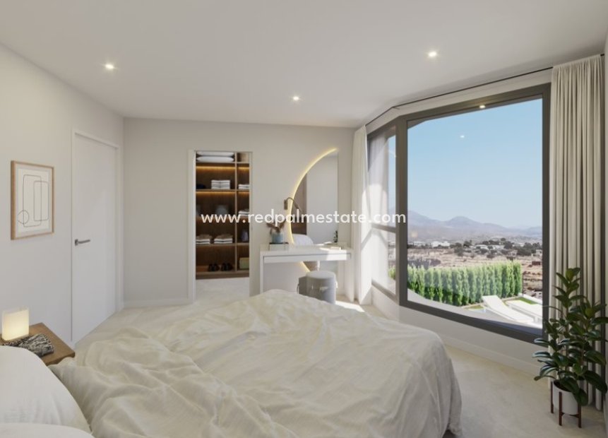 Obra nueva - Villa -
Alicante - San Juan