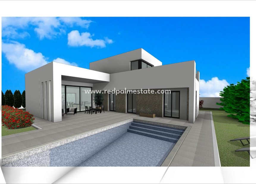 Obra nueva - Villa -
Aspe - Poligono 19