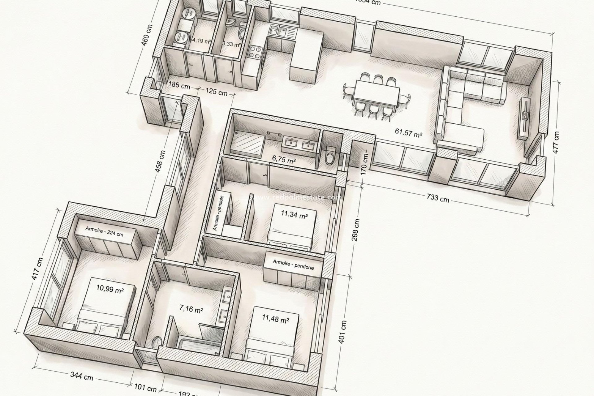 Obra nueva - Villa -
Aspe - urbanizaciones