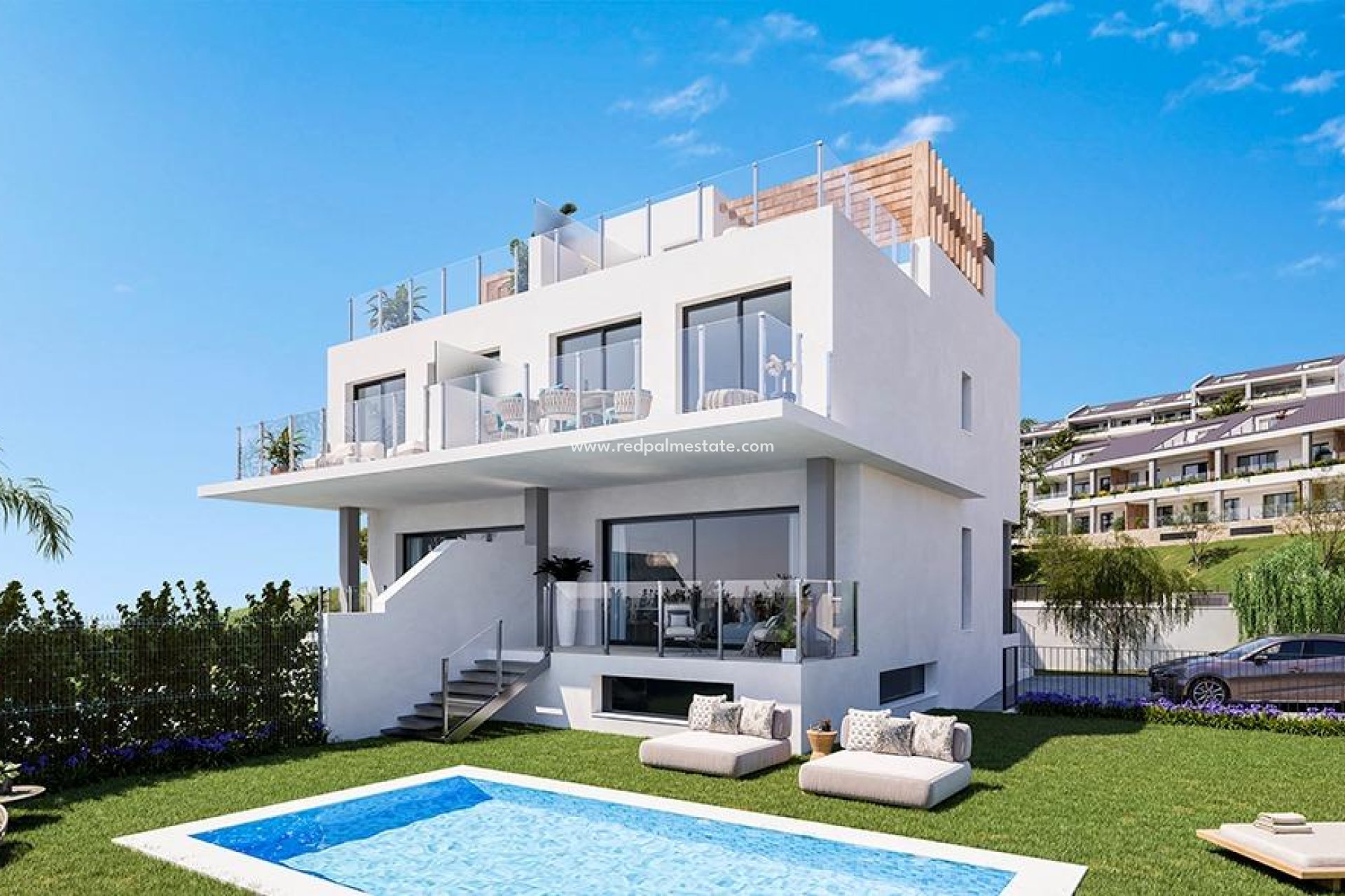 Obra nueva - Villa -
Benalmadena - Torremuelle