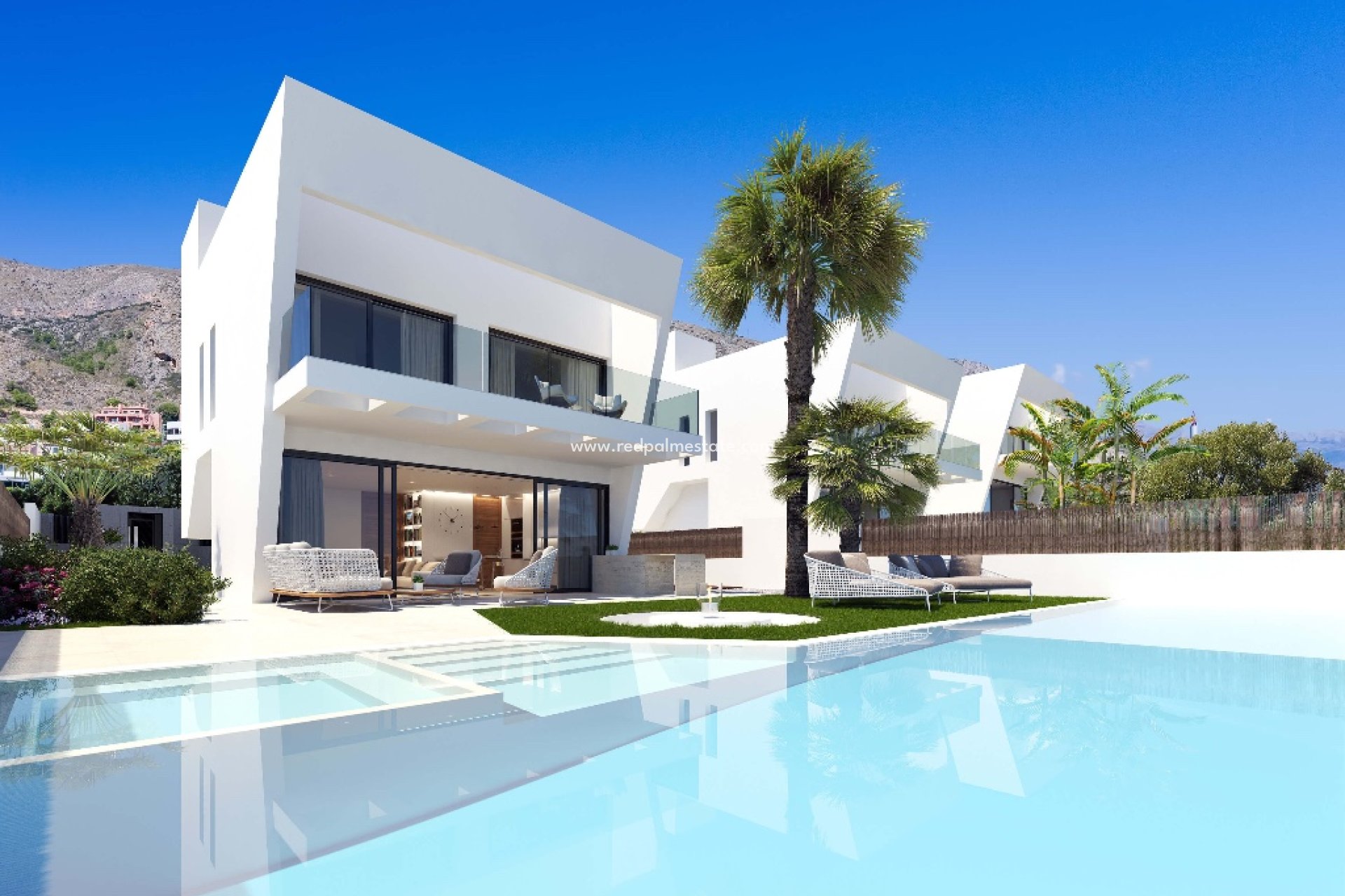 Obra nueva - Villa -
Benidorm - Alicante