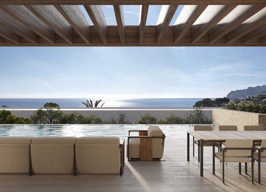 Obra nueva - Villa -
Benissa - Cala de la Fustera