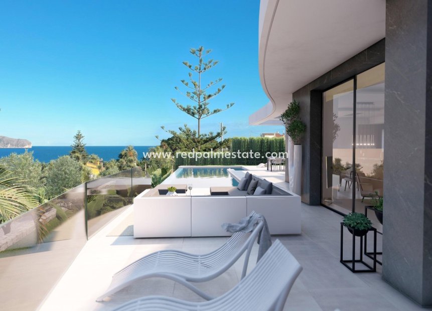 Obra nueva - Villa -
Benissa - Playa de La Fustera