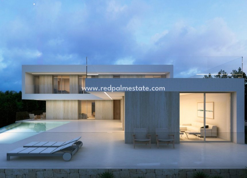 Obra nueva - Villa -
Benissa - Playa Fustera