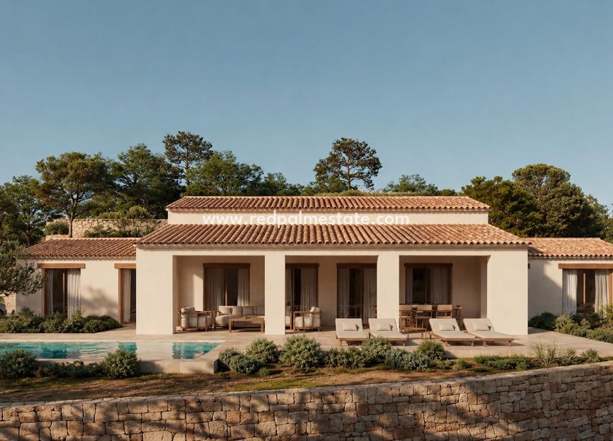 Obra nueva - Villa -
Benissa - Serrallonga