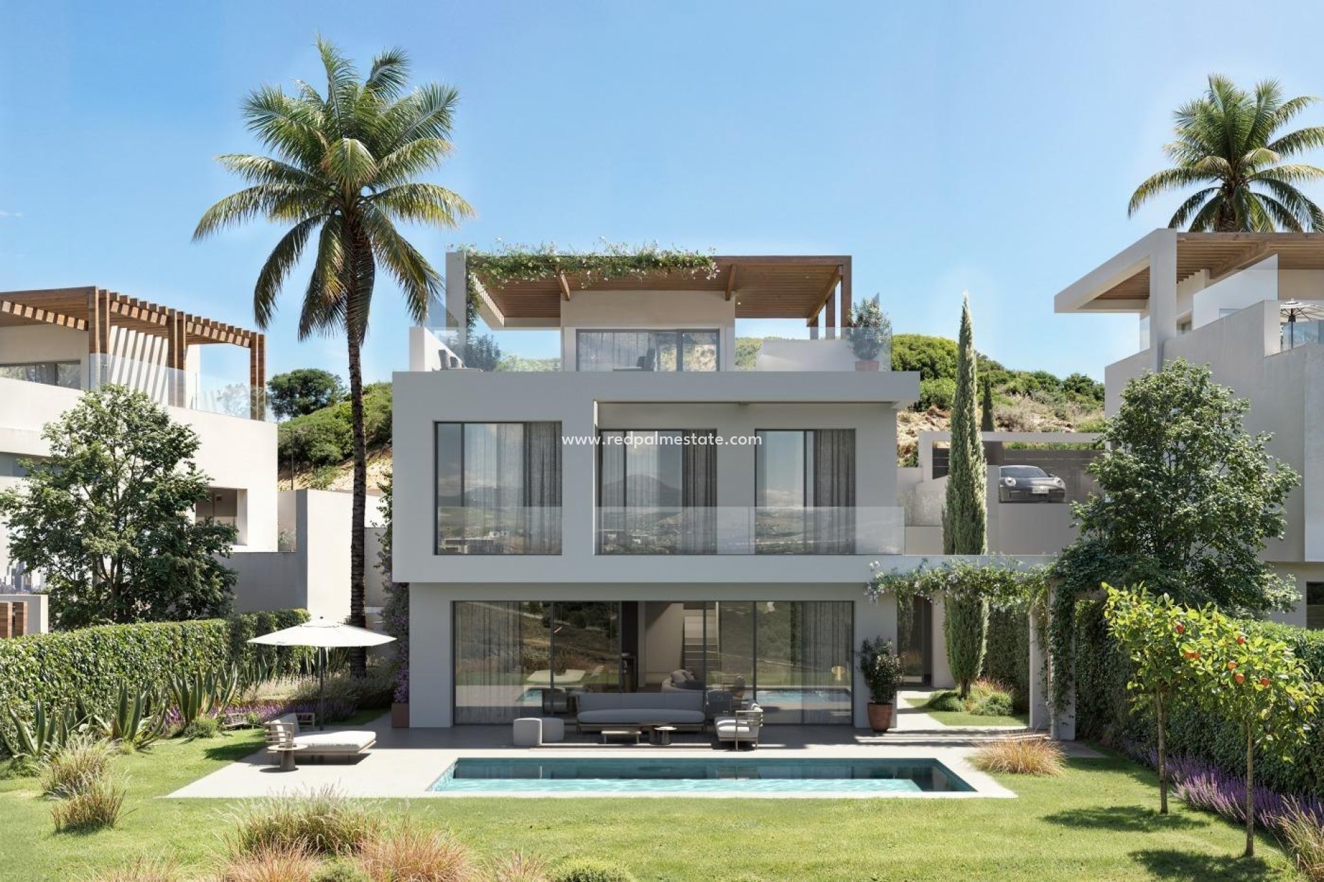Obra nueva - Villa -
Casares - Finca Cortesín