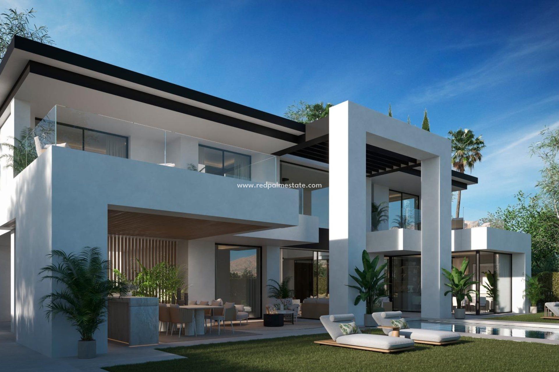 Obra nueva - Villa -
Estepona - Bel Air