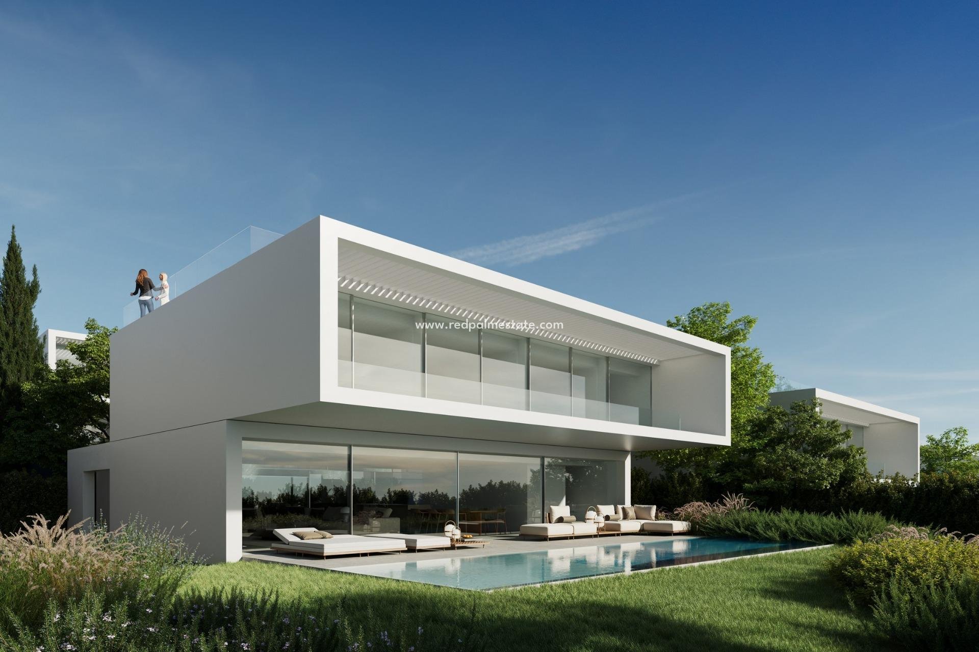 Obra nueva - Villa -
Estepona - Estepona Golf