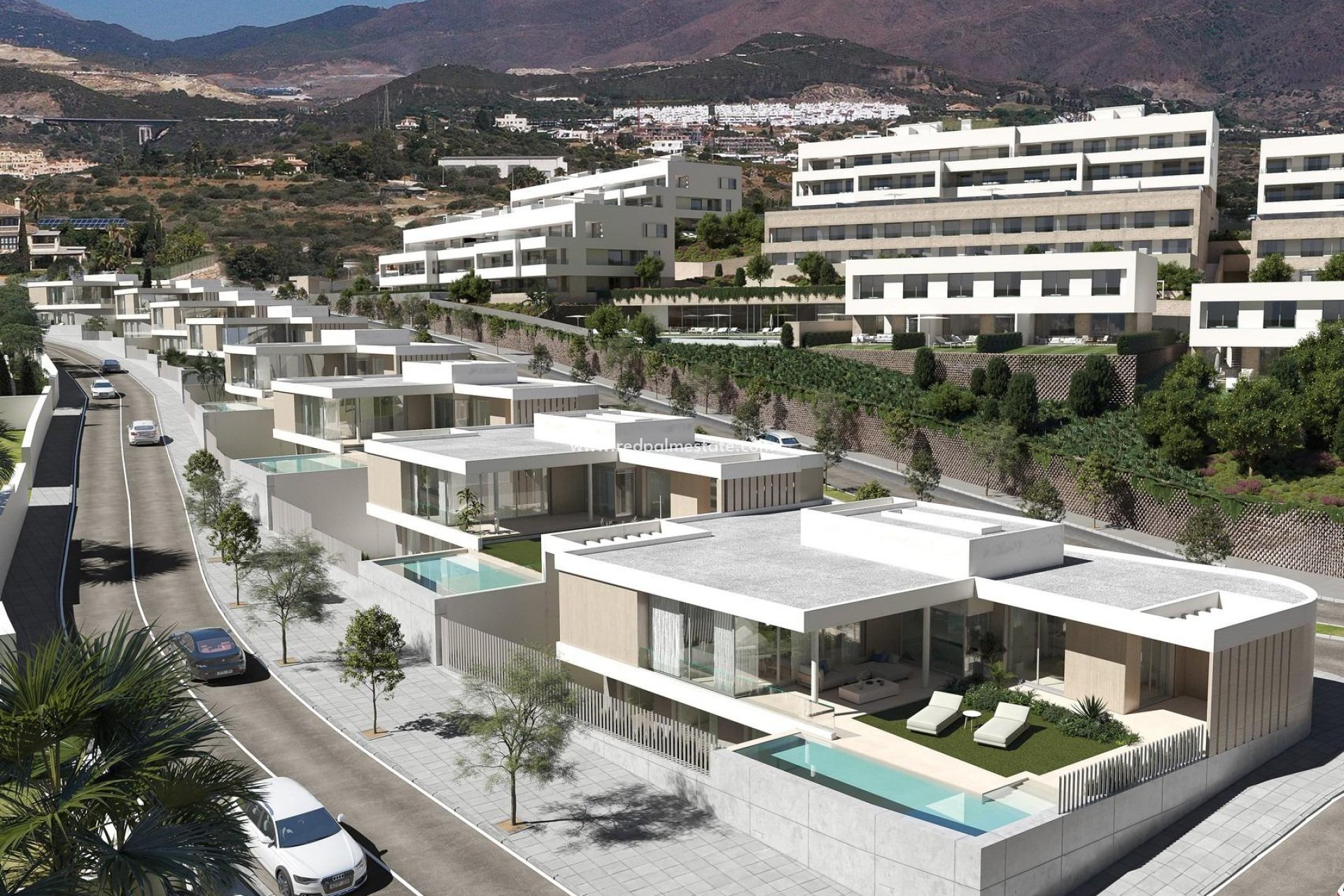 Obra nueva - Villa -
Estepona - Urb. La Gaspara