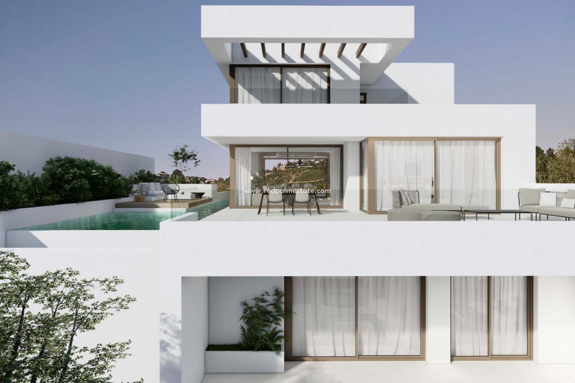 Obra nueva - Villa -
Finestrat - Avda. America