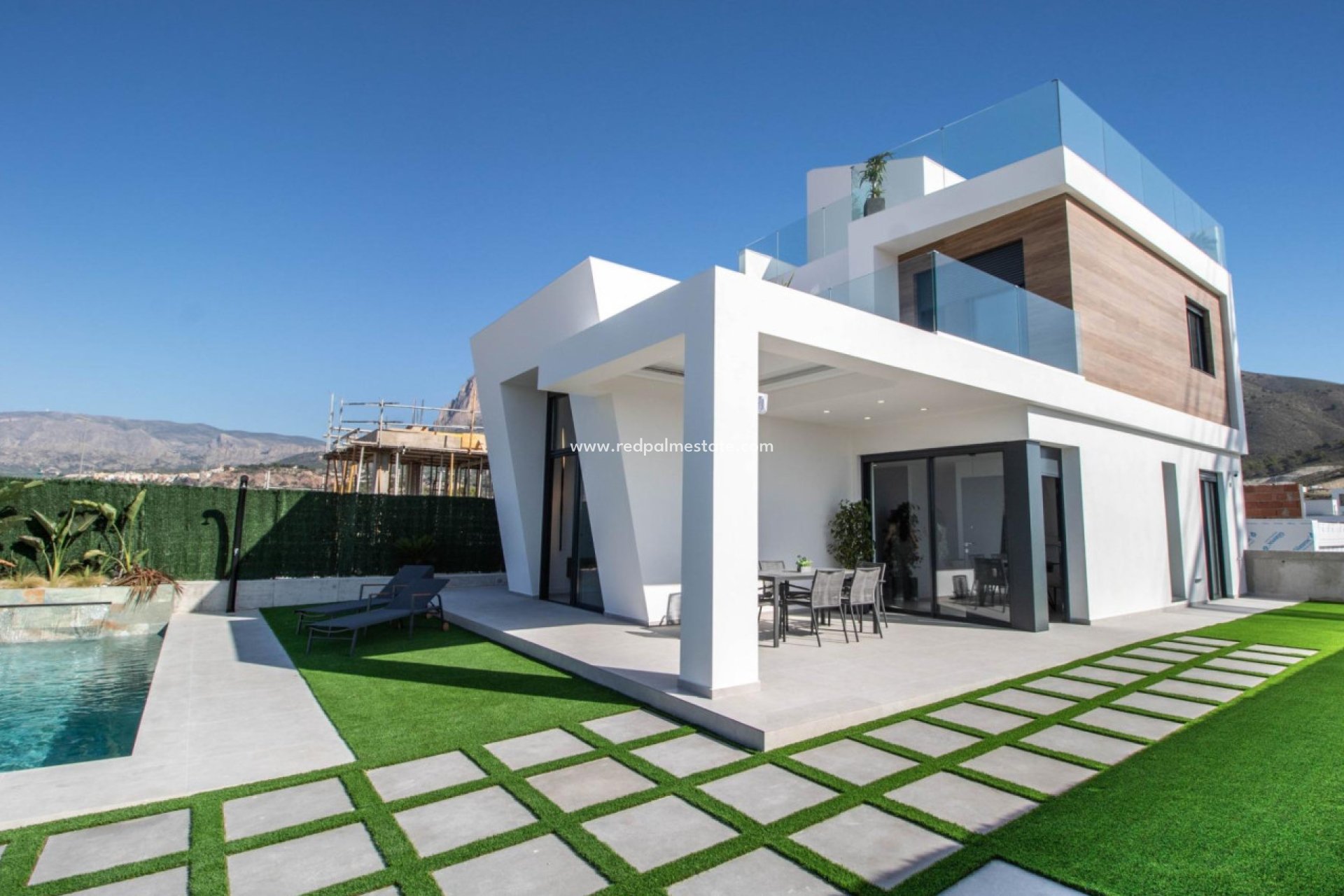 Obra nueva - Villa -
Finestrat - Golf Piug Campana