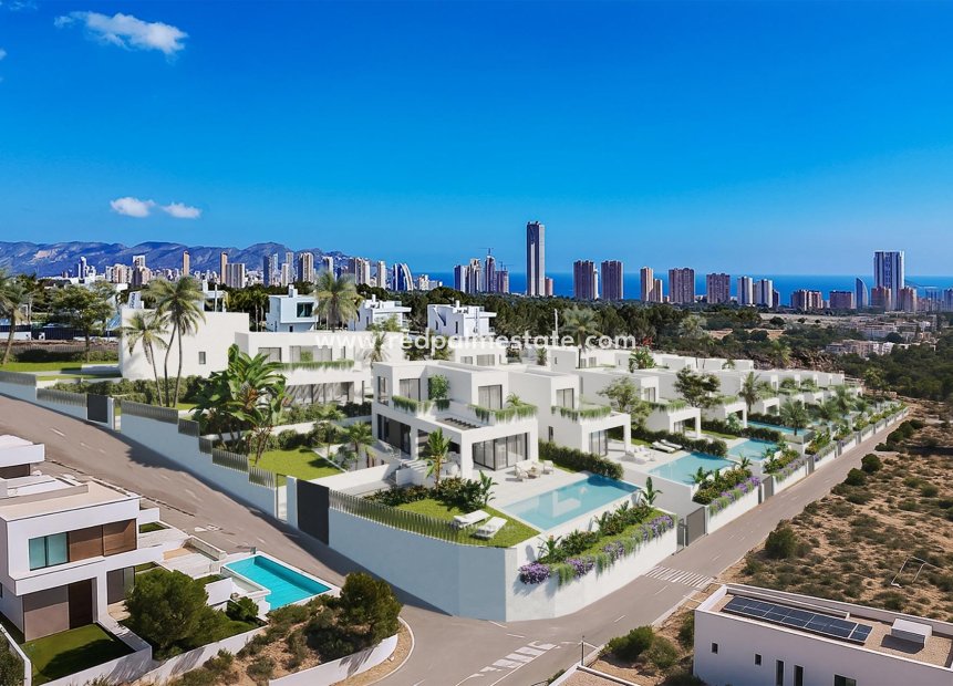 Obra nueva - Villa -
Finestrat - Sierra Cortina