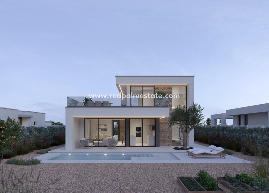 Obra nueva - Villa -
Fuente Álamo - Hacienda del Alamo