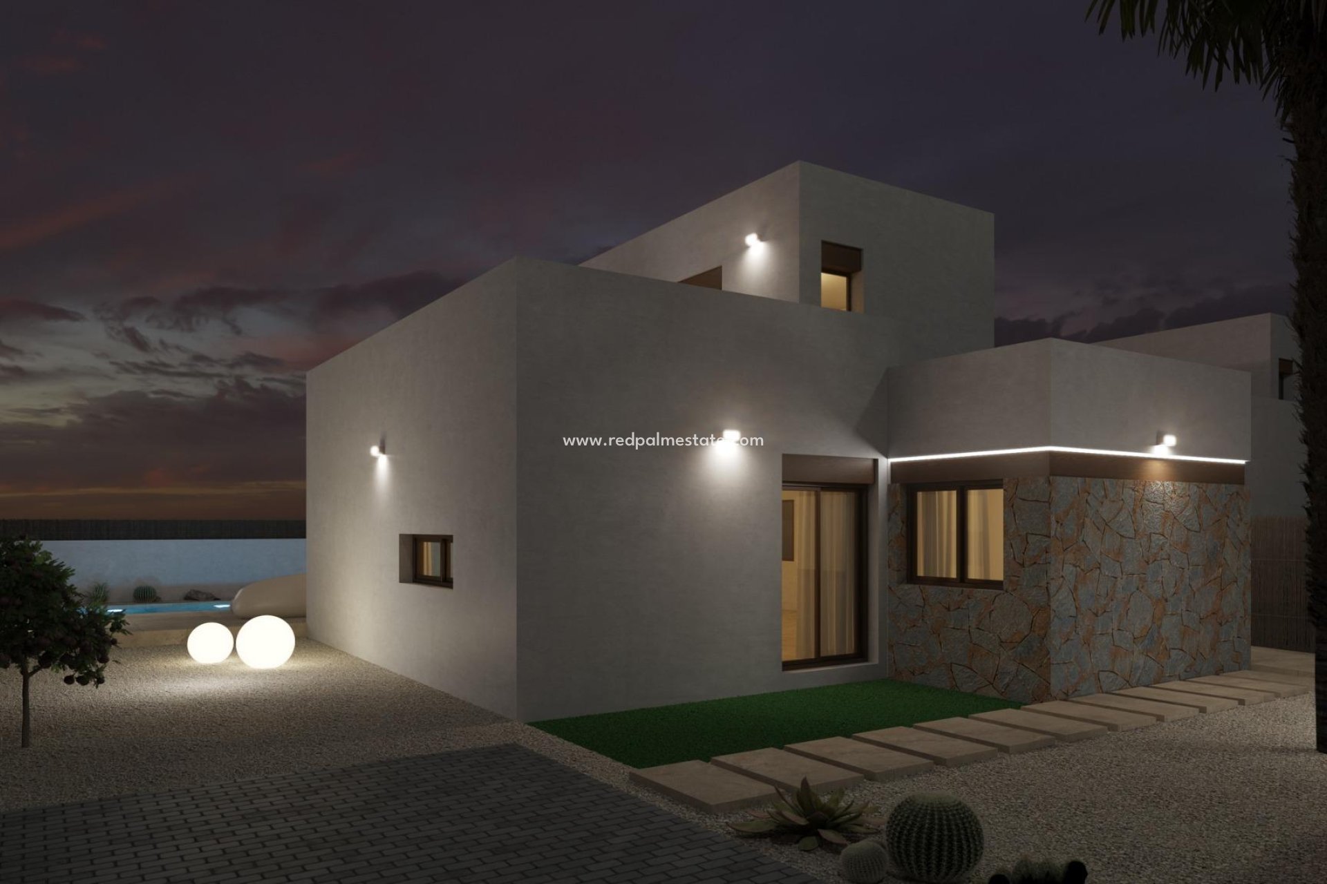 Obra nueva - Villa independiente -
Algorfa - La Finca Golf