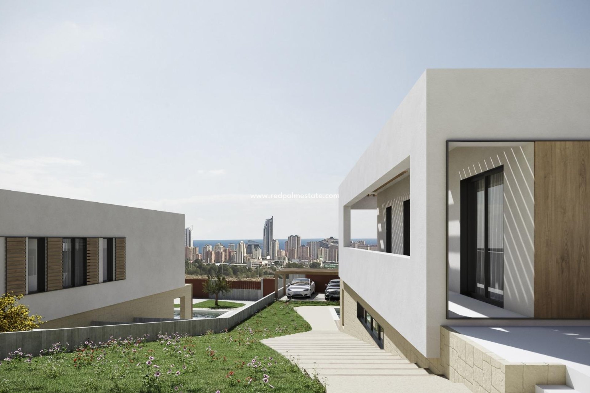 Obra nueva - Villa independiente -
Finestrat - Campana Garden