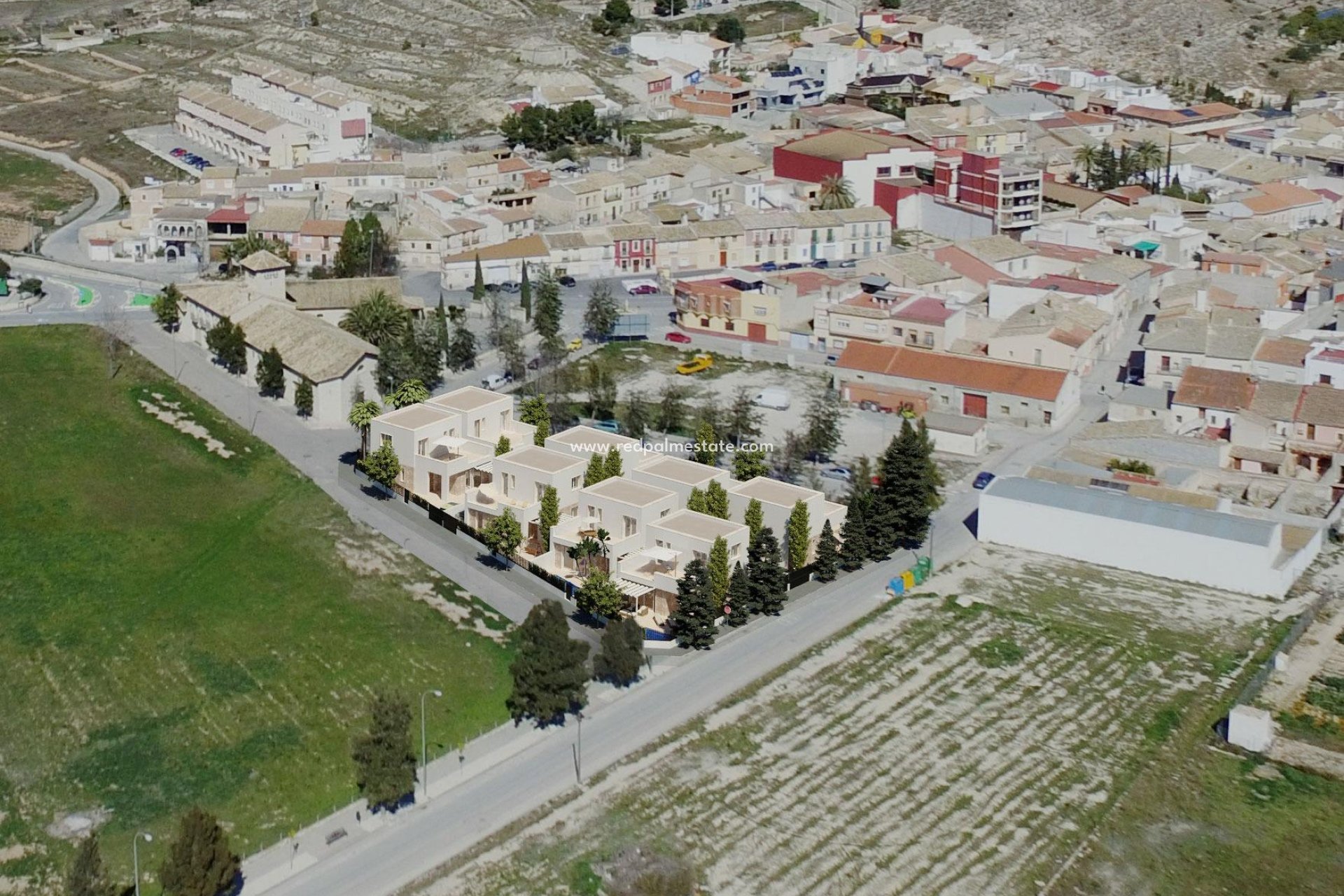 Obra nueva - Villa independiente -
Hondón de las Nieves - Center