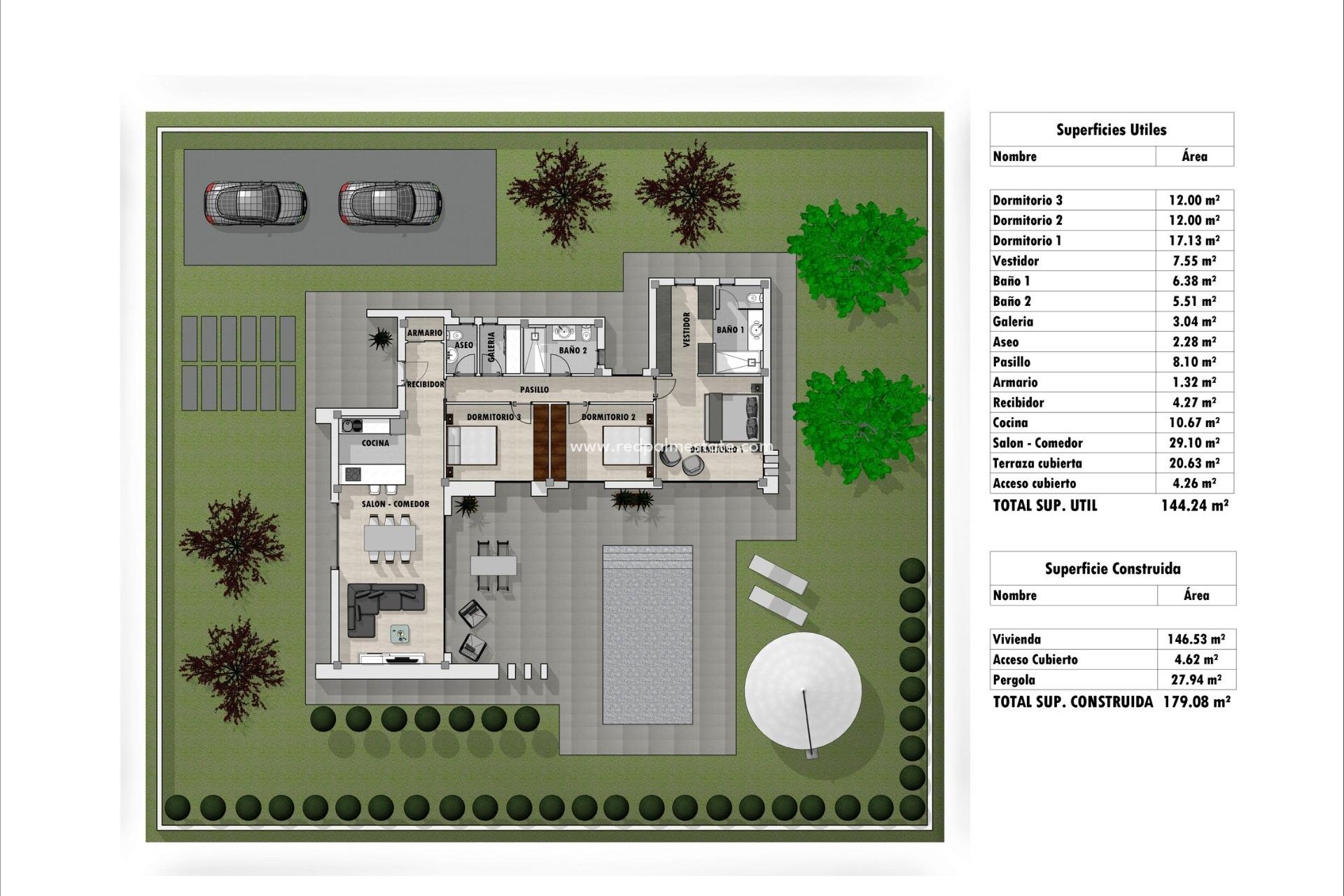 Obra nueva - Villa independiente -
Pinoso