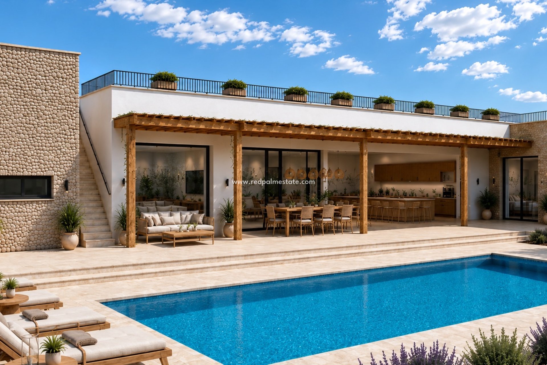 Obra nueva - Villa -
La Manga - Cabo de Palos