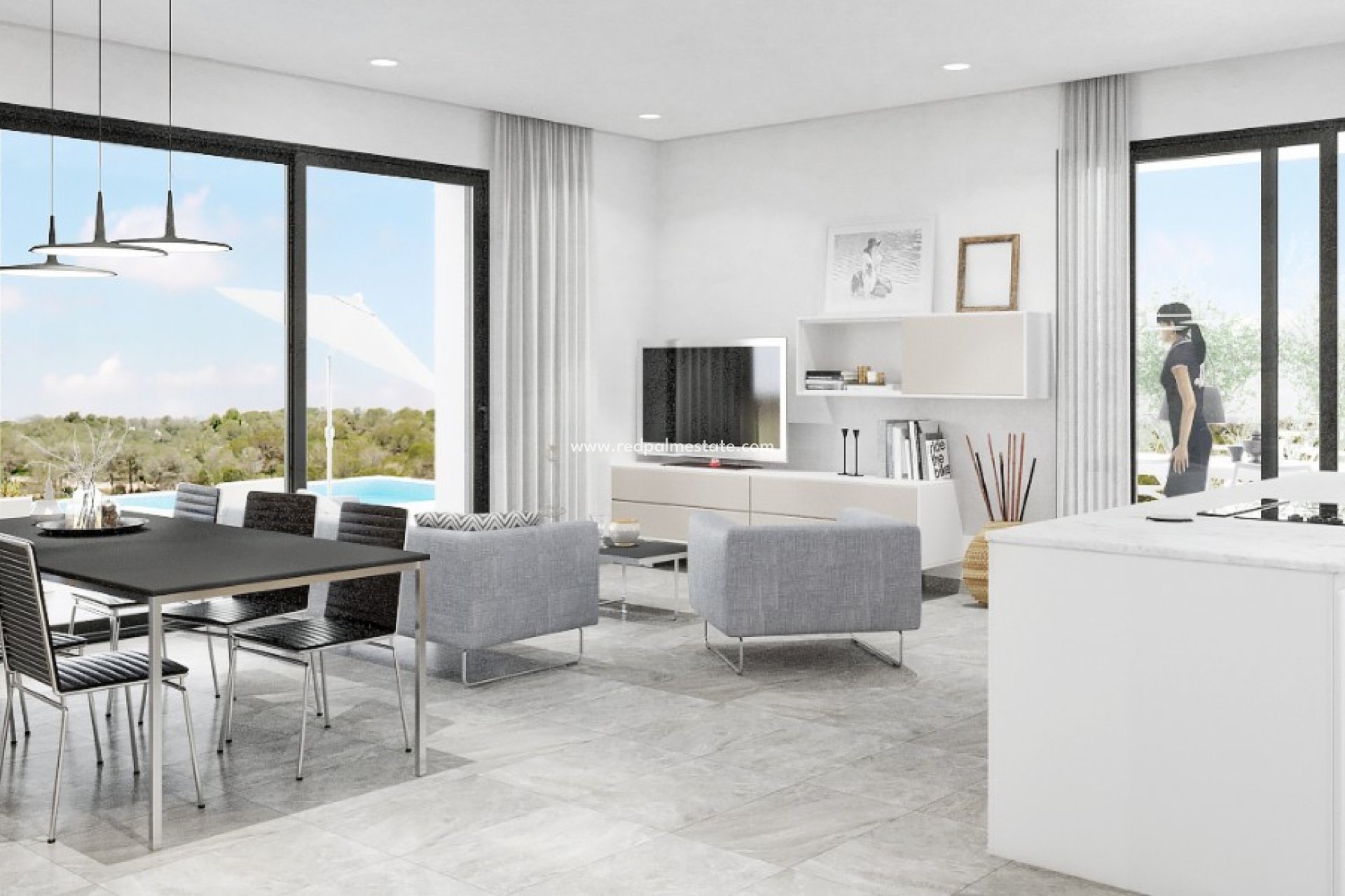 Obra nueva - Villa -
Las Colinas Golf