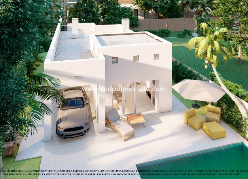 Obra nueva - Villa -
Los Alcazares - Serena Golf