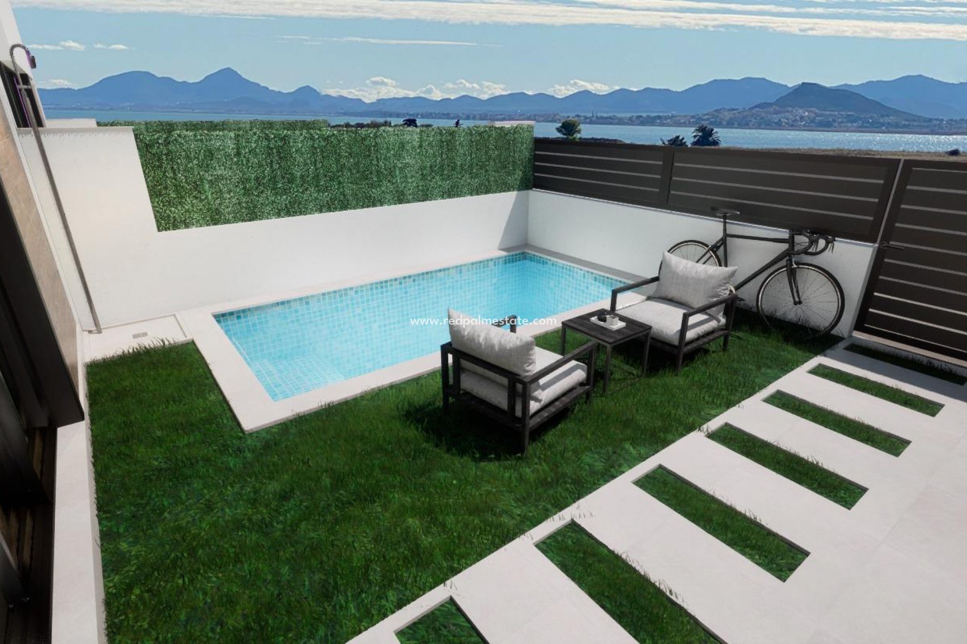 Obra nueva - Villa -
Los Alczares - La Concha