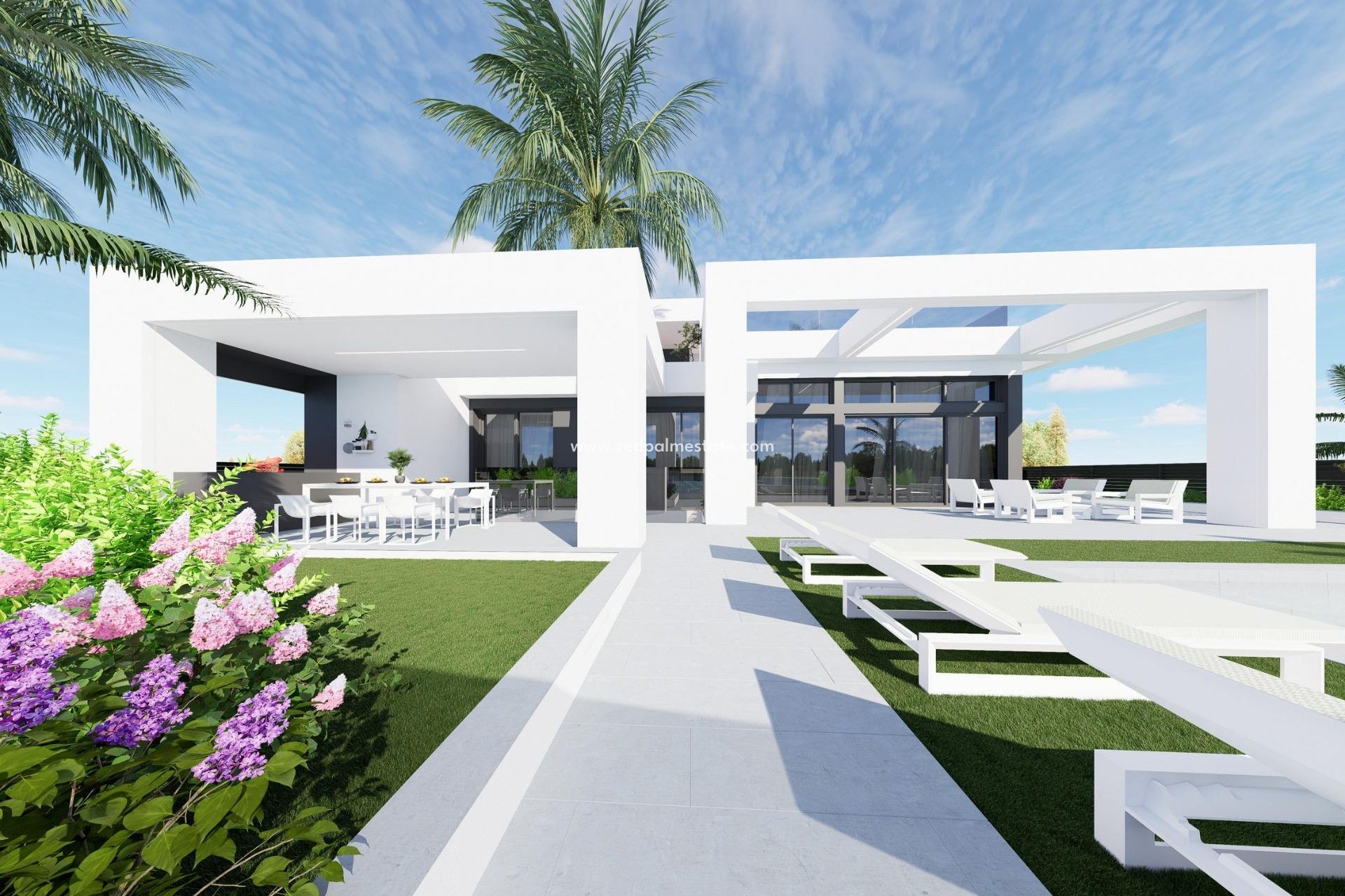 Obra nueva - Villa -
Los Alczares - Santa Rosalia